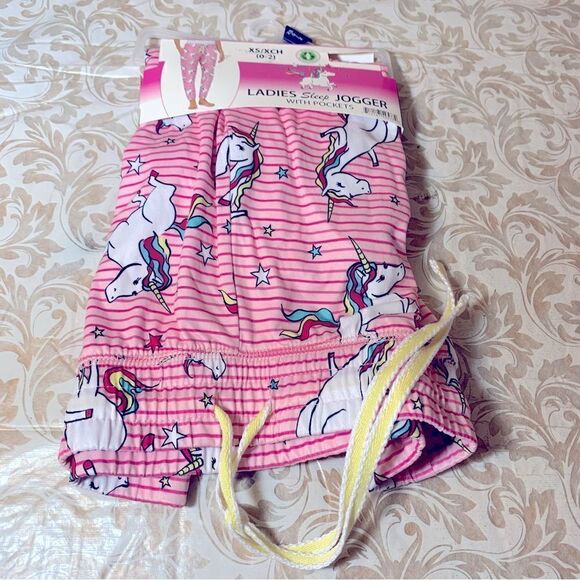 Unicorn Sleep Joggers Pajama Pants Sz XS 0-2 NWT Gorgeous - Picture 1 of 4